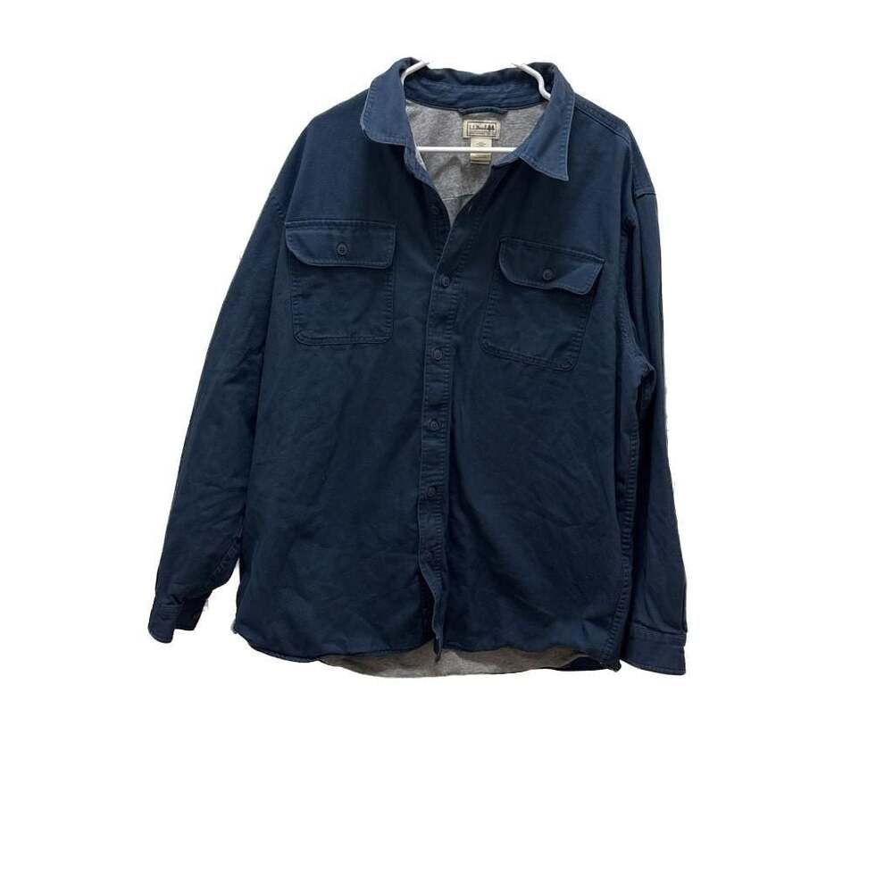 L.L.‎ Bean Men's Hurricane Flannel-Lined Shirt Jacket